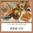 봉평골 메밀막국수 | [양평 옥천면 맛집] 봉평골 오리 식당 - 소불고기 메밀국수와 전병