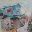 곶감호랑이 이미지