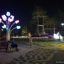 가로등 벤치 이미지