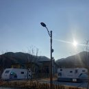 부항댐 | 김천)부항댐 생태휴양펜션 - 카라반 후기(내부시설),겨울캠핑,지례흑돼지