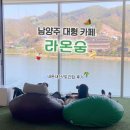 서울 근교/남양주 대형 카페 _ &#39;라온숨&#39; 내돈내산 후기