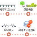 정부세종청사 옥상 정원길 이미지