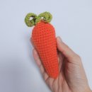 뜨개놀이 | 귀여움 폭발🥕 강아지 뜨개 당근 장난감 후기 소형견 실내놀이 추천