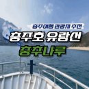 [충추 여행지 추천] 부모님, 아이와 함께 가기 좋은 충추호유람선 충추나루 가격/탑승 후기