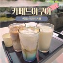 카페드아쿠아 | 하남스타필드 카페드아쿠아 상어 보면서 커피 마시는 수족관카페 솔직후기
