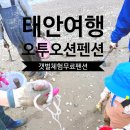 오투펜션 | 바다가 바로앞인 태안낚시펜션!오투오션, 이동없이갯벌체험,낚시까지 가능한 태안해루질펜션 후기