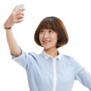 단발머리 이미지