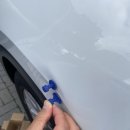 폭스바겐 티구안 뒤 휀다 찌그러짐 셀프 덴트자동차 복원 글루 휀다 범퍼 후기