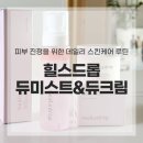 데일리스킨케어 - 영주시 | 힐스드롭 듀미스트&듀크림 데일리 스킨케어 루틴 후기