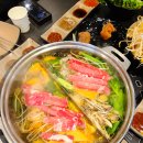 영통 소담촌 월남쌈 샤브샤브 맛집 재방문 모임 후기