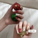 &#34; 핑거라임 크리스마스 네일스티커 &#34; 네일스티커 ! 크리스마스 !