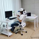 2인용 컴퓨터 ㄱ자 코너책상 제닉스 아레나 L데스크 프로 설치