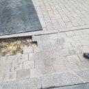 소사벌 더샵 앞 | 상가 앞 푹꺼진 보도블럭 평탄화 부분 복원 보행로 보수