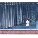 우산속 이미지