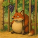 여우와 포도 이미지