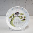 영어동화 스토리텔링 | 영어동화접시 The little house 작은집 / 영어동화책 스토리텔링 후기활동 도자기접시만들기
