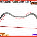핸들팝니다.(7/8인치 와이드바 1개, 7/8인치 ROYAL ENFIELD THUNDERBIRD ) 이미지
