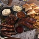 181225 [1] (동명동) 피가로(FIGARO), 스모키 립스(SMOKEY RIBS) ; 2인용 텍사스 바비큐 플래터(칠리빈...
