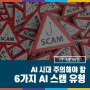 AI 시대 주의해야 할 6가지 AI 스캠 유형