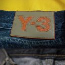 Y-3 dark/grey/blackish jeans 28x29 이미지