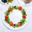 와인 플레이팅 안주 만들기 이미지