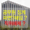 직위해제, 파면과 해임의 차이 이미지