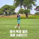 서경골프 | 중국 북경 골프 명문 골프장 서경도cc 후기