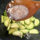 서해새우젓상회 | 한 포로 끝나는 감칠맛! 서해글로벌 한숟갈 새우젓으로 만든 애호박볶음 후기