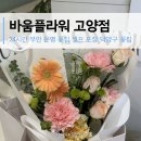 화정농장 | 지축 삼송 구파발 24시 무인 꽃집 바움플라워 직접 포장해서 선물한 후기