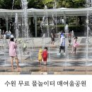 매여울공원 | 수원 무료 물놀이터 매탄동 스타벅스 근처 매여울공원 바닥분수 주차정보
