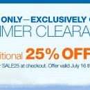 갭］Get an Additional 25% Off During Our Summer Clearance 이미지