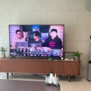 중앙고무 | 🪵3년째 쓰고있는 라보르 고무나무 원목 커브 슬라이딩 티비 📺 거실장 월넛색상 솔직 후기