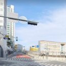 이지더원 1단지 횡단보도 이미지