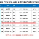 2024 천안시 전국시니어 동호인 테니스대회 코트배정 이미지