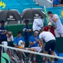 엘리시안타운 앞 | [데이비스컵] DAY2 복식 &amp; 단식 경기 직관 후기 (feat. 머드리 &amp; 미나리)