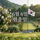 현충일 추념 이미지