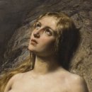 【에두아르트 카스파리데스 Eduard Kasparides(1858-1926)】 "동굴에서 참회하는 막달라 마리아" 이미지