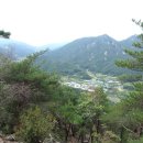 승무산(僧舞山559m).문필봉(532m).오얀산(502m) /경북 상주 이미지