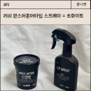 러쉬 원스어폰어타임 스프레이, 쏘화이트와 같은 향이에요!