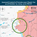 러시아 공세 캠페인 평가, 2024년 10월 19일(우크라이나 전황 이미지