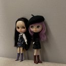 [율정]손뜨개 인형 만들기 | 나무젓가락 뜨개질 - 브라이스 인형 방울비니모자 만들기(부제: 연장탓을 하지말자)