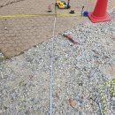 녹번동 100-25 | 야외 주차장 주차로프 파쇄석 주차라인 시공