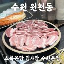 중부대로448번길 | 수원 원천동 초록온담 김사장 수원본점 특수모둠한판 내돈내산 후기