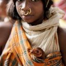 Dongria Kondh tribal girl (동그리아 부족 소녀) 이미지