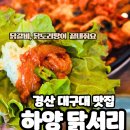하양하양 | 경산 대구대 근처 맛집 하양닭서리 솔직 후기 아이랑 외식하기 좋은 진량 닭갈비집 추천