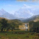 painting : Albert Bierstadt, (American) *** classic : Mahler / Symphony No.5. 5 Adagietto(cond:Simon Rattle) 이미지
