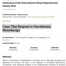 Re: Cases That Respond to Oncothermia Monotherapy 이미지
