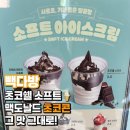 뮤소프트 | 🍫 빽다방 초코쉘 소프트 아이스크림 후기