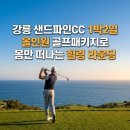 샌드파인CC 1박2일 올인원 골프패키지로 몸만 떠나는 힐링 라운딩 그린피+숙박+식사 다 포함!후기까지!