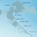 [해외여행준비물] 유럽여행코스 - 크로아티아 여행, 지도, 지중해 이미지